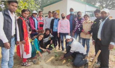 महामना मालवीय व अटल जयंती के शुभ अवसर पर गंगा मित्रों द्वारा पौधारोपण व वेबीनार का आयोजन किया गया