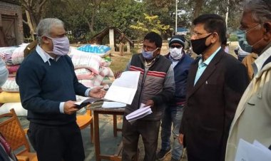 धान क्रय केंद्रों पर किसी भी प्रकार की लापरवाही अथवा शिथिलता बर्दाश्त नहीं की जाएगी: अपर मुख्य सचिव