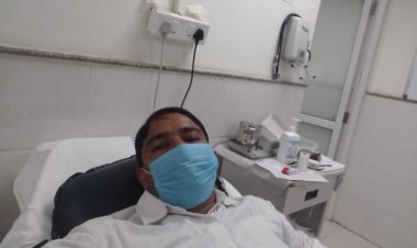 वर्दी में दिखा मानवीय चेहरा जब खून देने पहुंचे कॉन्स्टेबल बृजेश वर्मा