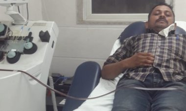 कप्तान अमित पाठक की पुलिस ने बढ़ाया वर्दी का शान  जब कांस्टेबल दिग्विजय ने दान दिया खून