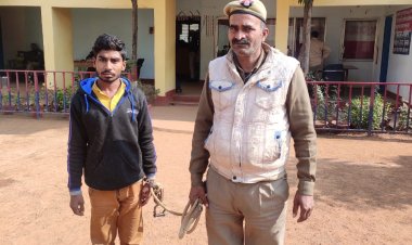 थाना विंध्याचल पुलिस द्वारा 60 ग्राम नशीले पाउडर के साथ एक अभियुक्त गिरफ्तार