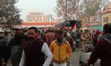 जा रहे थे पीएमओ कार्याल धारा 144 की धज्जियां उड़ाते नजर आए सरदार सेना के कार्यकर्ता