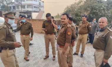 गैंगेस्टर का मकान हुआ कुर्क थाना जैतपुरा का बड़ा कार्यवाही