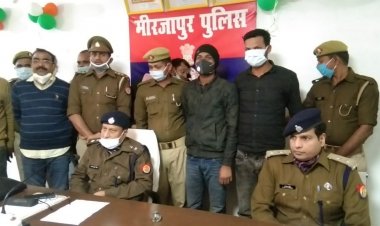 थाना कोतवाली देहात  स्वाट व एसओजी टीम के द्वारा पूर्व हत्या में शामिल, शूटर को साथी के साथ किया  गिरफ्तार