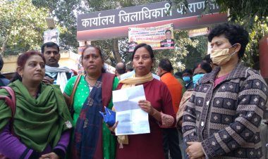 महिला को न्याय दिलाने पहुंची पूर्व राज्य मंत्री (स्वतंत्र प्रभार) रीबू श्रीवास्तव