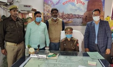 फरार गैंगेस्टर चढ़ा चेतगंज पुलिस के हत्थे