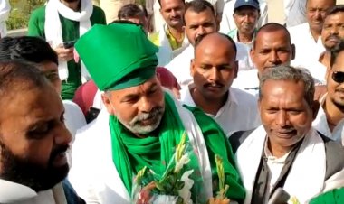 राकेश टिकैट का पूर्वांचल दौरा, युवा किसानों को आंदोलन से जोड़ने की कवायद