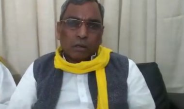 पूर्व कैबिनेट मंत्री ओमप्रकाश राजभर ने दिया विवादित बयान