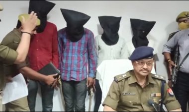 55 लाख की अवैध शराब के साथ चार  गिरफ्तार