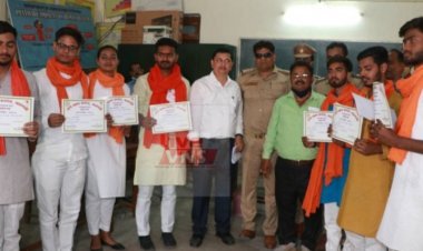 यूपी कॉलेज के छात्रसंघ चुनाव में निशांत सिंह बने अध्यक्ष...