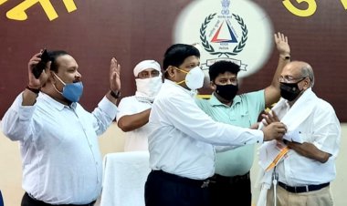 नागरिक सुरक्षा कार्यालय में नवनियुक्त चीफ वार्डन ने संभाला पद,हुआ भव्य स्वागत...