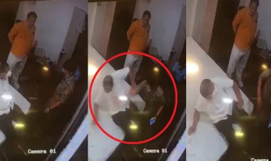 चौकी इंचार्ज ब्रम्हनाल हुई लाइन हाजिर, थप्पङ मारने का वीडियो हुआ था वायरल...