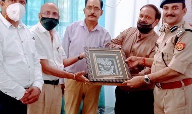 नागरिक सुरक्षा के पदाधिकारियों संग अपर पुलिस आयुक्त ने की बैठक...