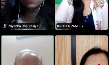 ऑनलाइन आयोजित हुआ विदाई समारोह...