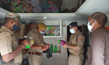 पुलिस ने शुरु किया चाइनीज मंझे के खिलाफ अभियान...