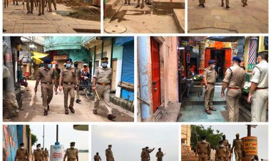 सुबह सुबह घाटों और मंदिरों पर चला चेकिंग अभियान...