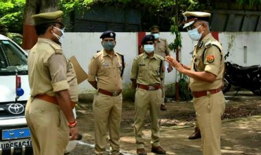 पुलिस कमिश्नर के निरीक्षण के बाद थाना प्रभारी लाइन हाजिर...