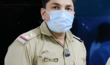 फरार अभियुक्त से पुलिस की मुठभेड़,  पैर में लगी गोली...