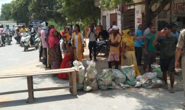 गोली मारकर प्लम्बर की हत्या, परिजनों ने किया चक्काजाम...