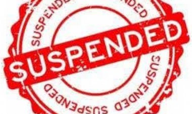 एसपी ग्रामीण ने किया चौकी इंचार्ज को सस्पेंड...