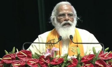 प्रधानमंत्री ने किया रुद्राक्ष का उद्घाटन, बोले काशी के विकास का परिणाम है यह सेंटर...