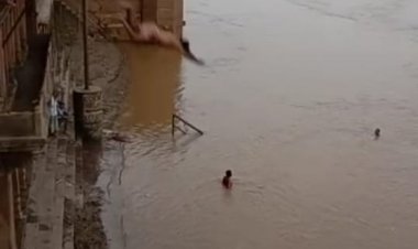 युवक को गंगा में कूदकर स्नान करना पड़ा भारी, हुई मौत