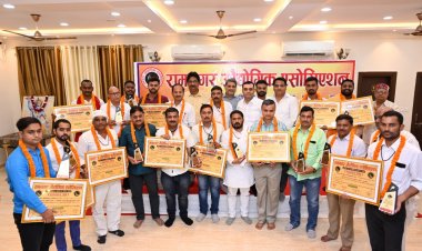 संक्रमण काल में सम्मानित हुई सामाजिक संस्थाएं...