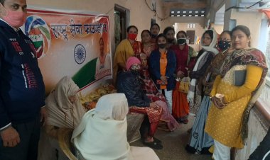 राष्ट्र सेवा फाउंडेशन ने सुभाष चंद्र बोस की मनाई जयंती...