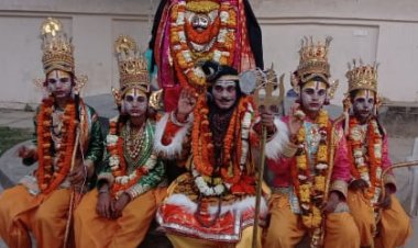 बैजनत्था मंदिर से निकली भव्य शिव बारात शोभायात्रा...