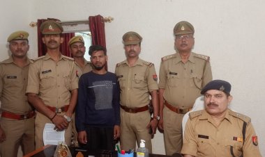 ठेकेदार के बंद मकान से हुई चोरी का खुलासा, 48 घंटे में चोरी गए जेवरात सहित आरोपी गिरफ्तार