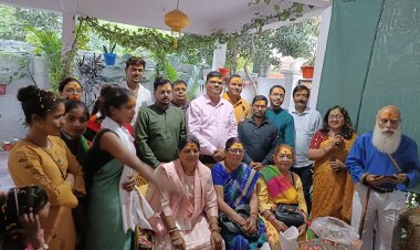 चैत्र नवरात्रि और हिंदू नव वर्ष विक्रम संवत 2079 की पूर्व संध्या पर अनमोल सेवा समिति के द्वारा कार्यक्रम का आयोजन किया गया