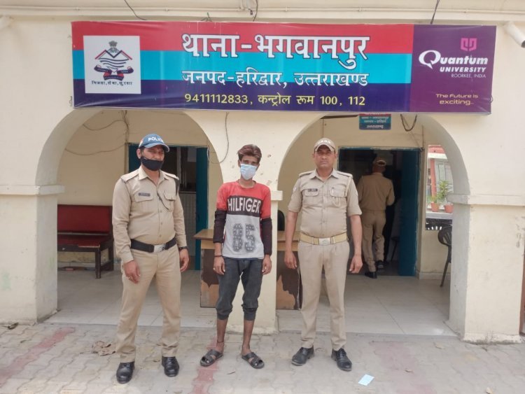 वरिष्ठ पुलिस अधीक्षक के निर्देश पर चलाये गए अभियान में वांछित वारंटी को किया गया गिरफ्तार