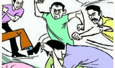 करकट तोड़ने को लेकर आपस में भिड़े सगे भाई...