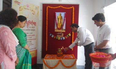 बुद्ध पूर्णिमा के अवसर पर छायाचित्र और पुष्पांजलि कार्यक्रम का हुआ आयोजन...