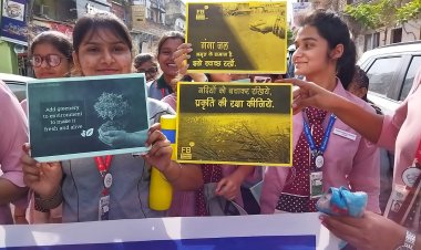 पर्यावरण जागरूकता एवं गंगा स्वच्छता और सड़क सुरक्षा अभियान कार्यक्रम का हुआ आयोजन