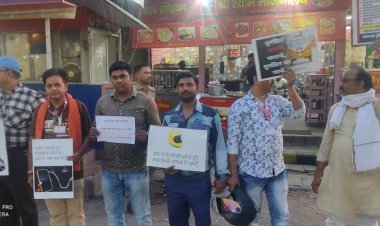 सामाज सेवी संस्था मानवाधिकार संरक्षण मिशन के द्वारा यातायात जागरूक कार्यक्रम हुआ आयोजित