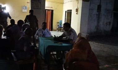 कानपुर की घटना को लेकर स्थानीय थाने पर पीस कमेटी की बैठक...