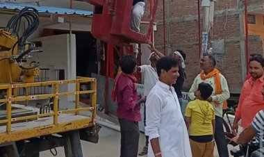 बिजली कटौती को लेकर नगर पंचायत सहतवार के जनता में आक्रोश...