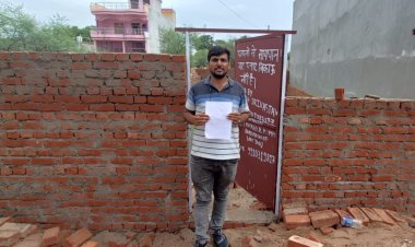 पीड़ित ने भू माफियाओं के खिलाफ एसएसपी को सौंपा पत्र, नहीं हुई कोई कार्यवाही