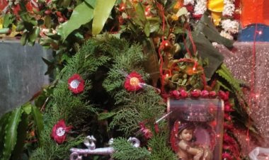 खोजवा चौकी में श्रीकृष्ण जन्मोत्सव धूमधाम से मनाया गया...