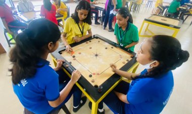 राष्ट्रीय खेल दिवस समारोह पर हैप्पी मॉडल के कुरहुआ शाखा में हुए खेल के आयोजन...