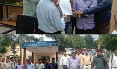 कानपुर देहात के मीडिया कर्मियों ने जताया रोष बोले फर्जी मुकदमे वापस लो नहीं तो करेगे आंदोलन