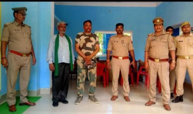 सेना का वर्दी पहने तथाकथित किसान नेता सरकारी कार्य में बाधा डालने पर हुआ गिरफ्तार...