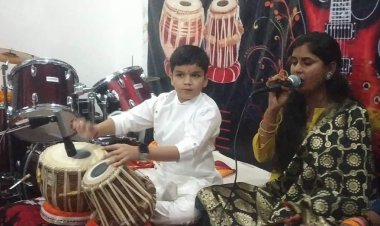 नव संवत्सर पर सुर संगीत की धारा बही, कलात्मिका संगीतालय में हुआ आयोजन