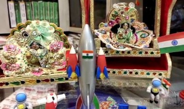 जन्माष्टमी पर चंद्रयान की दिखेगी झलक,झांकियों में दिखेगी विक्रम और रोवर