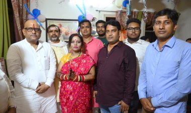 पांच दिवसीय श्री गणेश उत्सव का शुभारंभ किया गया...