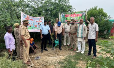 एसडीओ अशोक कुमार सिंह की उपस्थिति में वन महोत्सव कार्यक्रम मनाया गया