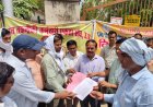 चिलचिलाती धूप में बिजली कर्मचारियों ने किया बुलंद की आवाज,विद्युत सुधार गोष्ठी में उठाई आवाज