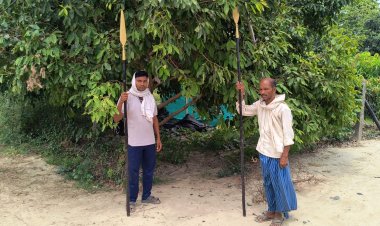 बनारस में हाई सिक्योरिटी में 'मियाजाकी' आम,लाखों में है कीमत   CCTV से निगरानी